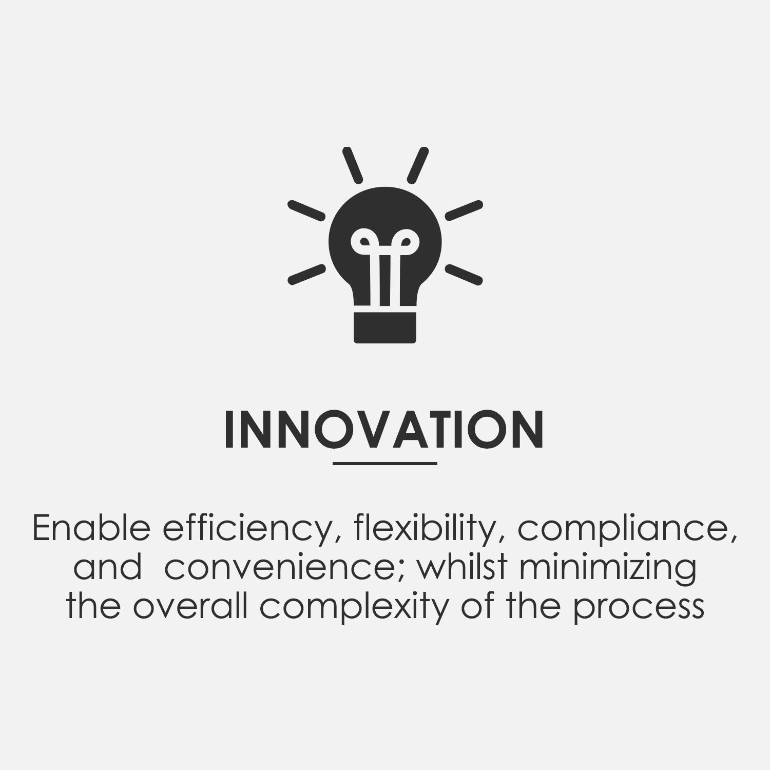 Asinking innovation